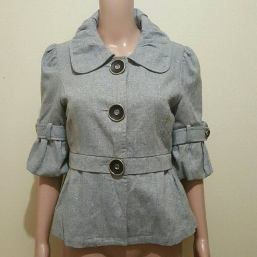 Peppe Peluso Grey Light Jacket
